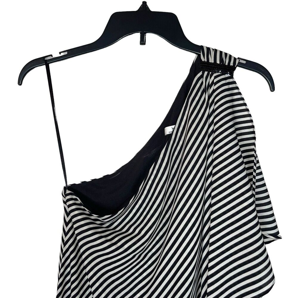 Halston Dress One Shoulder Cocktail - Picture 3 of 8